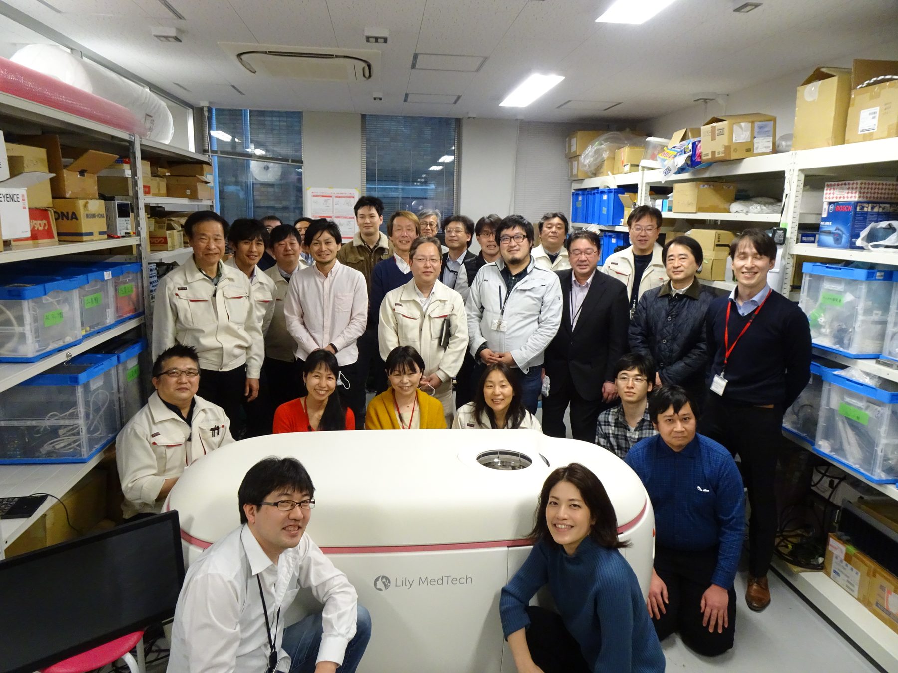 Lily MedTech team, COCOLY launch 2021